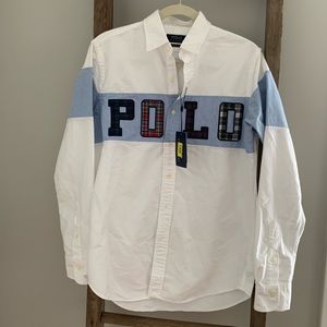 POLO by Ralph Lauren Embroidered Oxford - Small